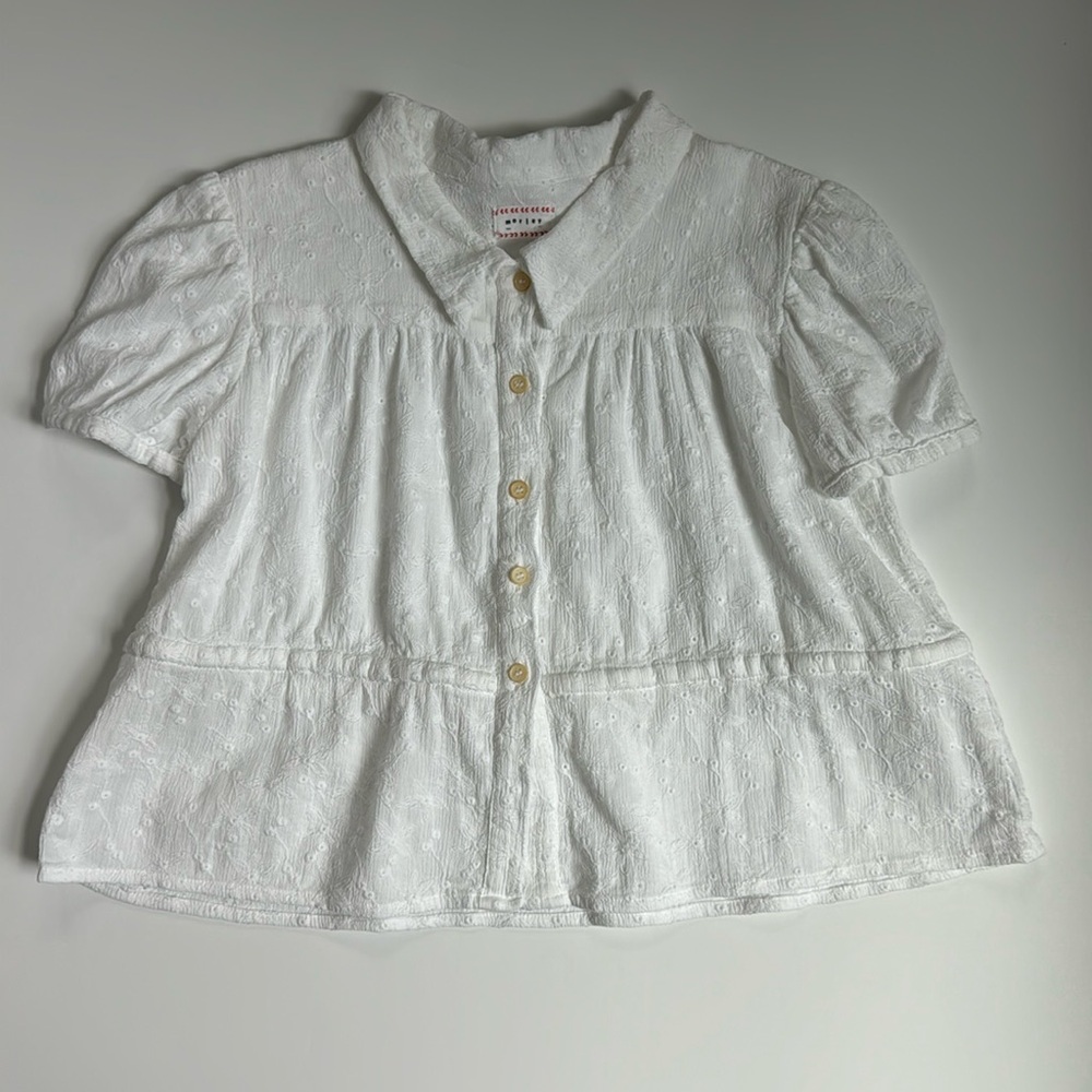 Morley Eyelet Blouse 6Y Great condition